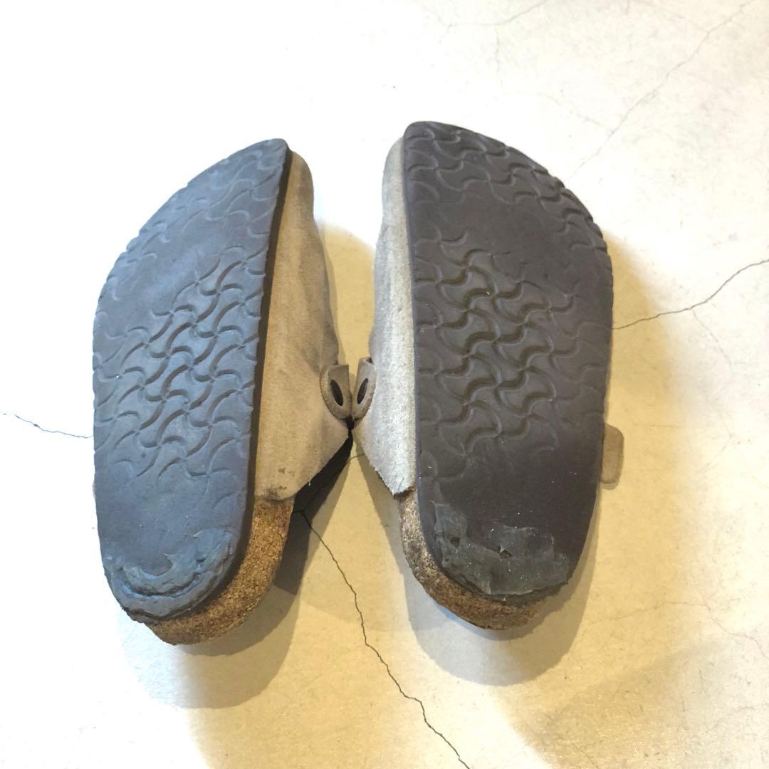 ビルケンシュトック　ボストン　サンド　スウェード　ナロー幅　42 ドイツ製