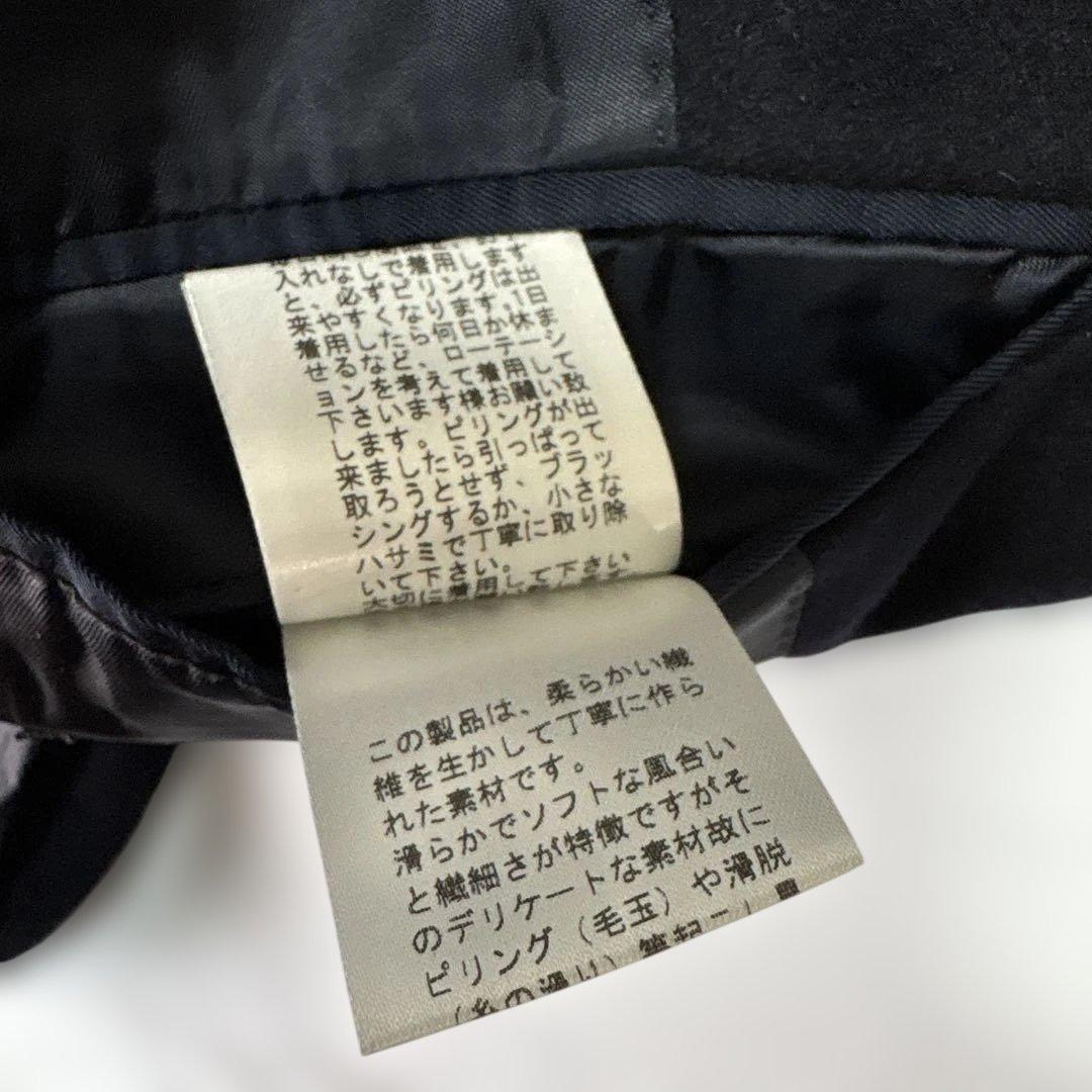 ✨大人気✨ Papas パパス　テーラードジャケットカシミア100% 紺XL