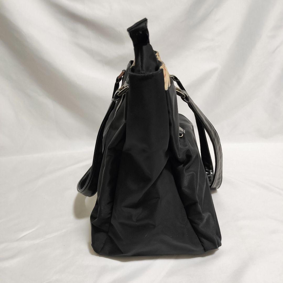 BURBERRY　大容量 トートバッグ　ノバチェック　ナイロン　防水