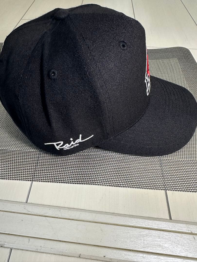 レイドジャパン　黒 キャップ GLADIATOR MAXIMUM