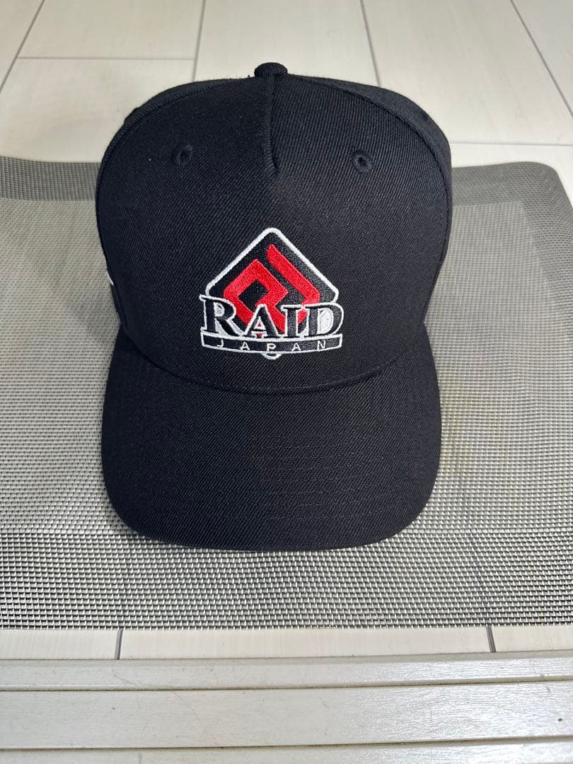 レイドジャパン　黒 キャップ GLADIATOR MAXIMUM