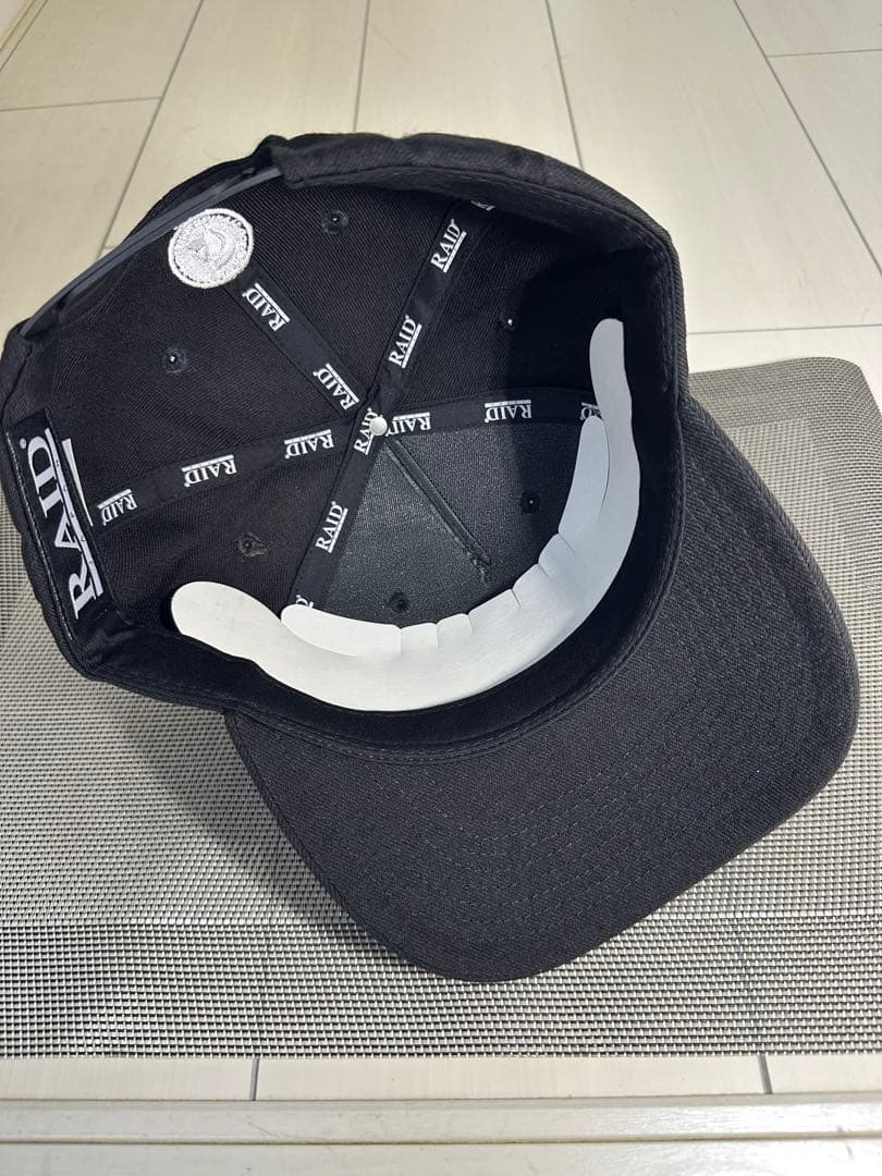 レイドジャパン　黒 キャップ GLADIATOR MAXIMUM