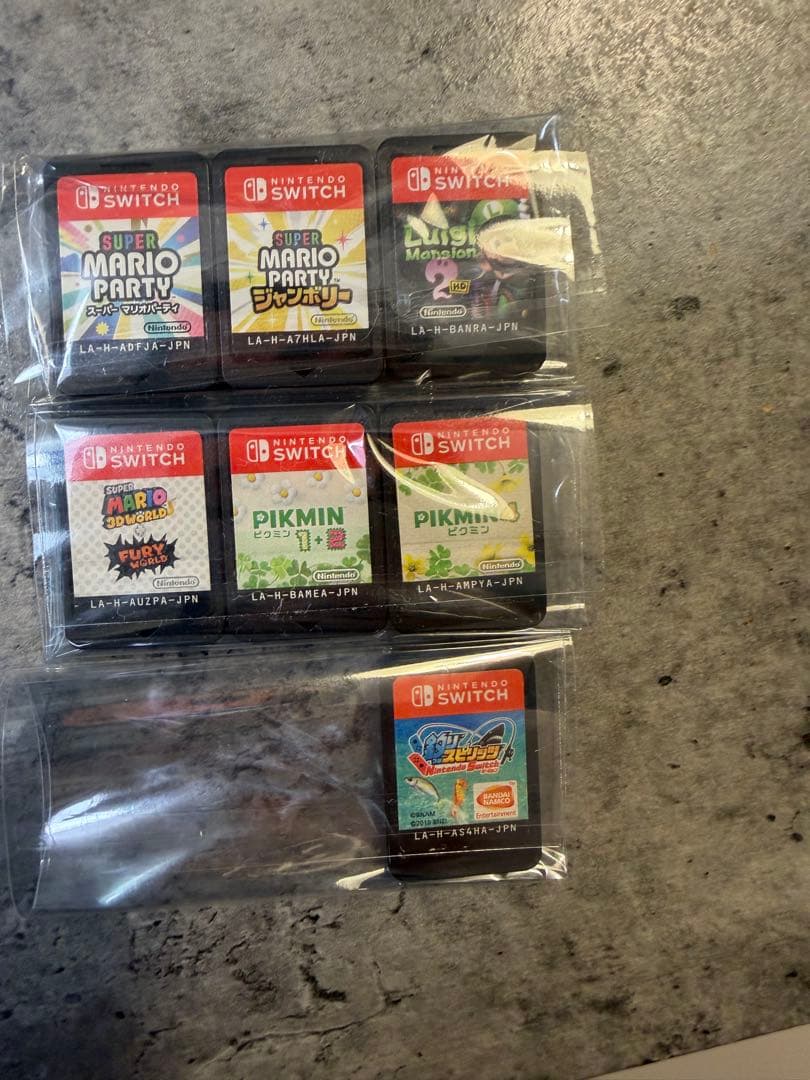 Nintendo Switchソフト7本