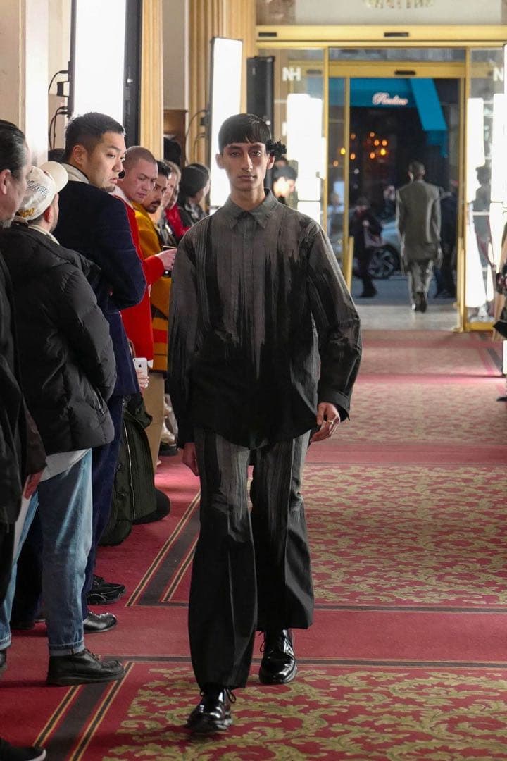 【極美品】TAAKK 20AWウールジャカードフレアパンツ サイズ2