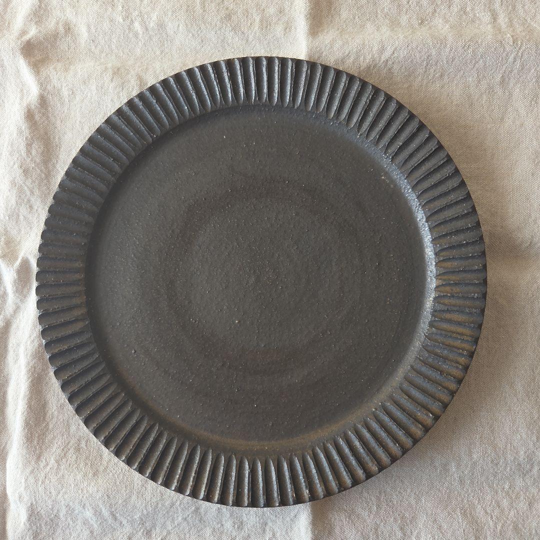 清岡幸道さん　8寸しのぎ皿