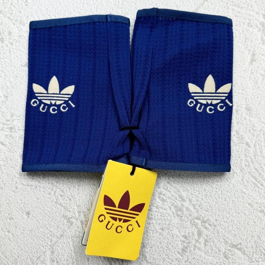 Mサイズ 新品 GUCCI adidas ニットグローブ 指無し