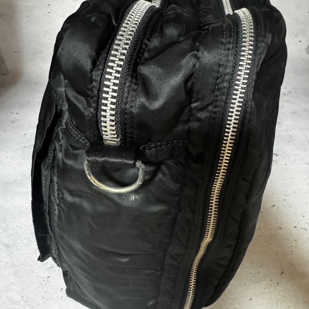 PORTER タンカー オーバーナイト ブリーフケース 2層 大容量 ボストン