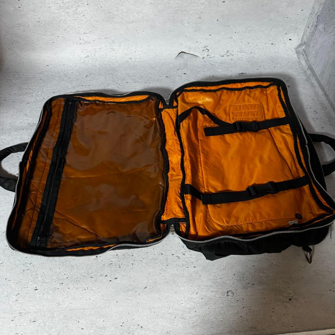 PORTER タンカー オーバーナイト ブリーフケース 2層 大容量 ボストン