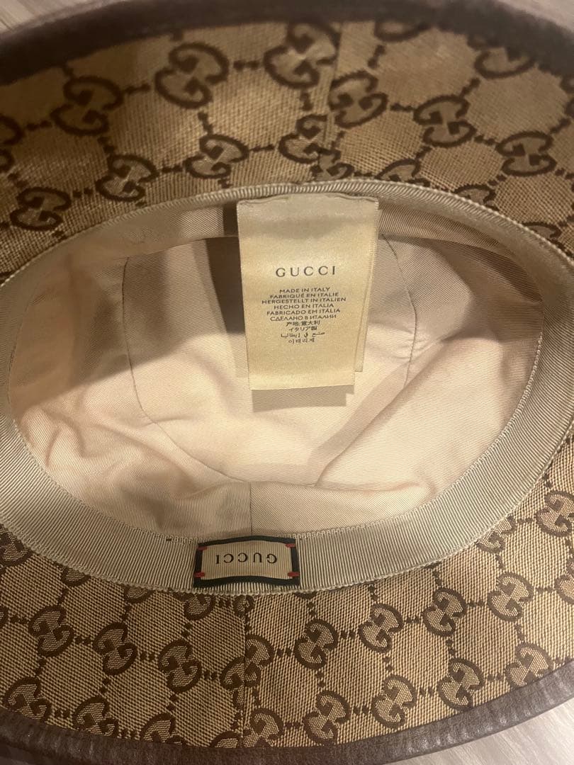 GUCCI(グッチ) GGロゴ バケットハット