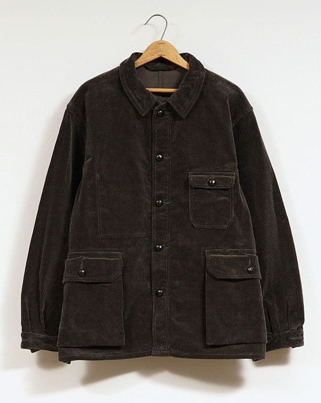 【新品未使用】フレンチワークジャケット - 8ウェールコーデュロイ 50(L)