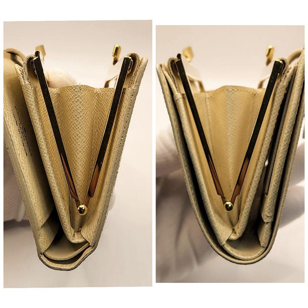 超人気モデル⭐ルイヴィトン ダミエアズール⭐️ヴィエノワ　がま口二つ折り財布