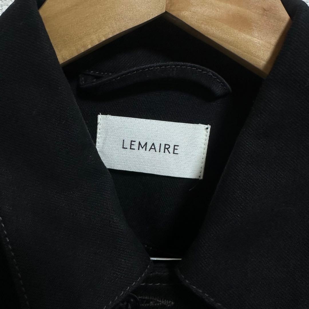 ジャケット・アウター LEMAIRE BOXY JACKET black denim