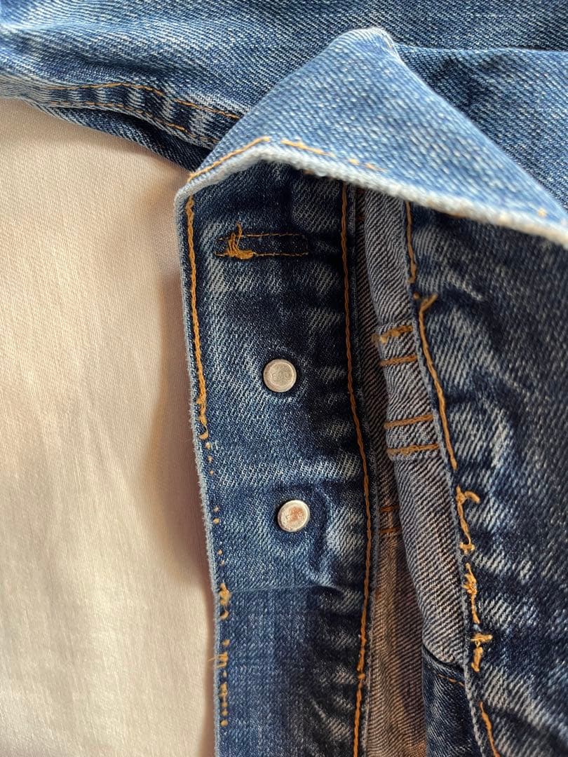 【希少】70s Levi's 70505 スモールe デニムジャケット Rタブ