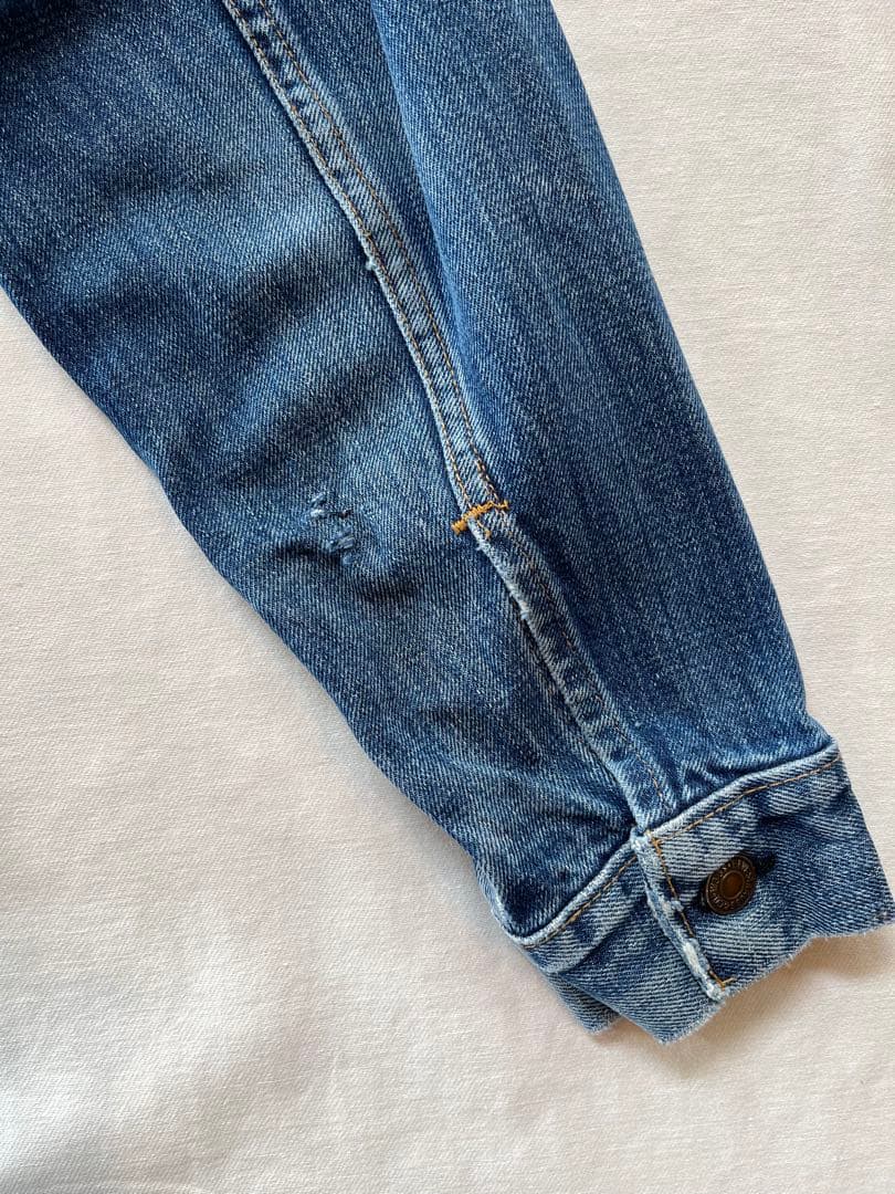 【希少】70s Levi's 70505 スモールe デニムジャケット Rタブ