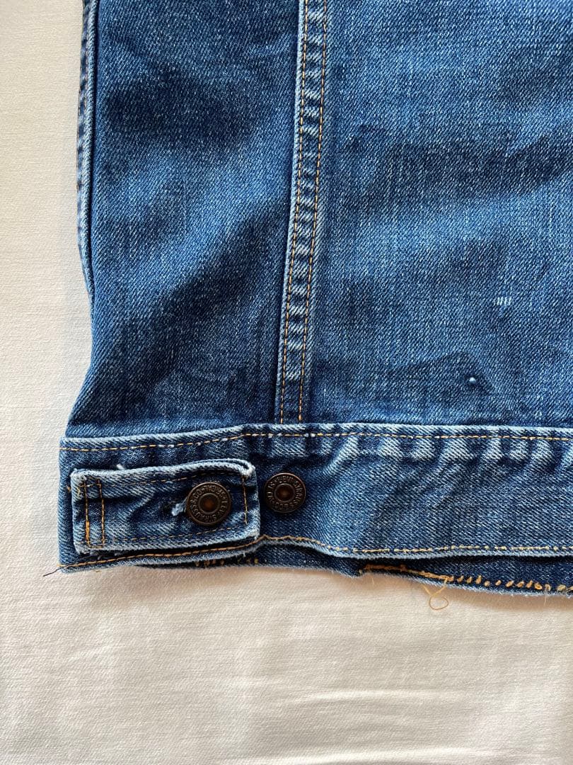 【希少】70s Levi's 70505 スモールe デニムジャケット Rタブ