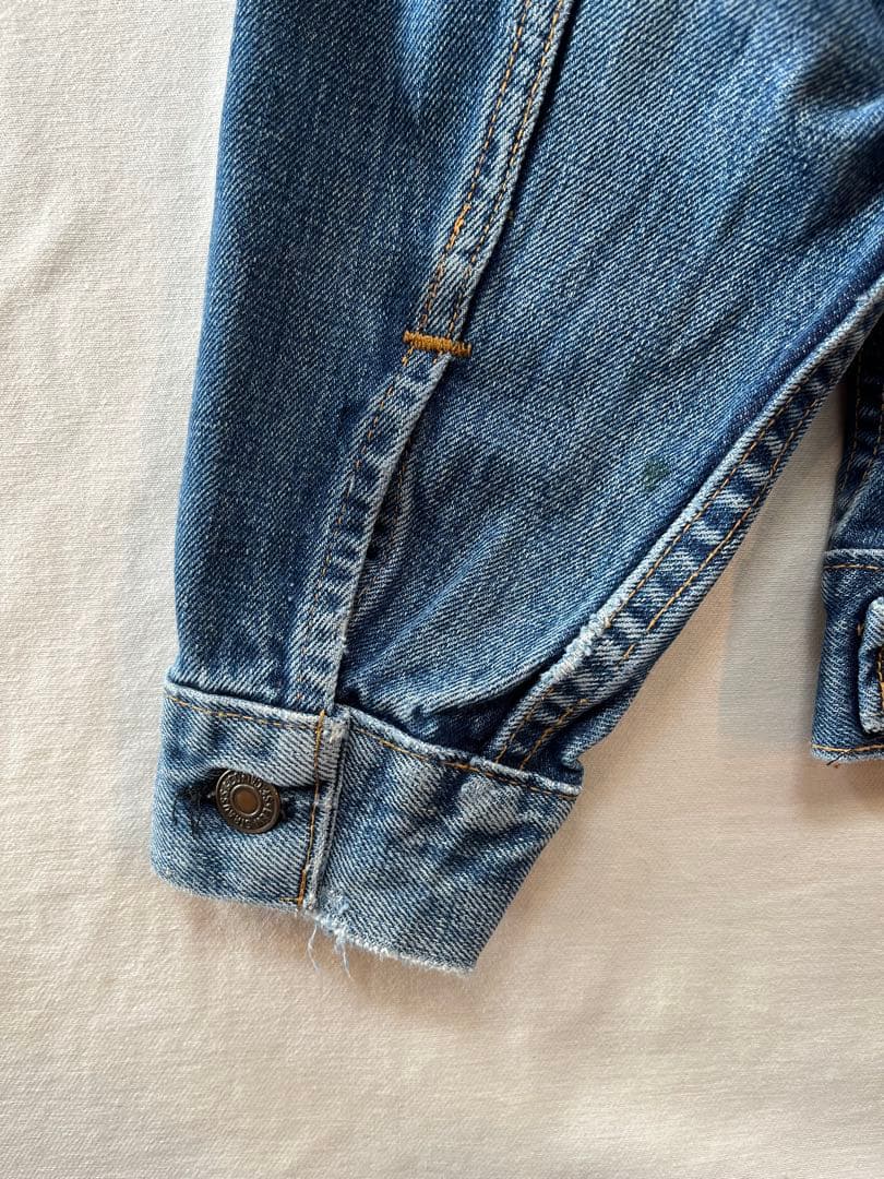 【希少】70s Levi's 70505 スモールe デニムジャケット Rタブ