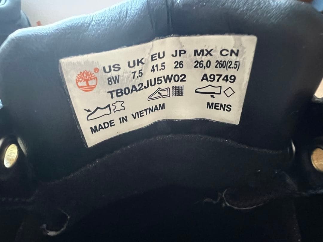 靴 TIMBERLAND HERITAGE GTX MOC TOE US8