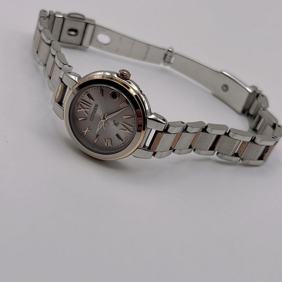CITIZEN シチズン xC クロスシー H058 ピンク 文字盤 稼働品