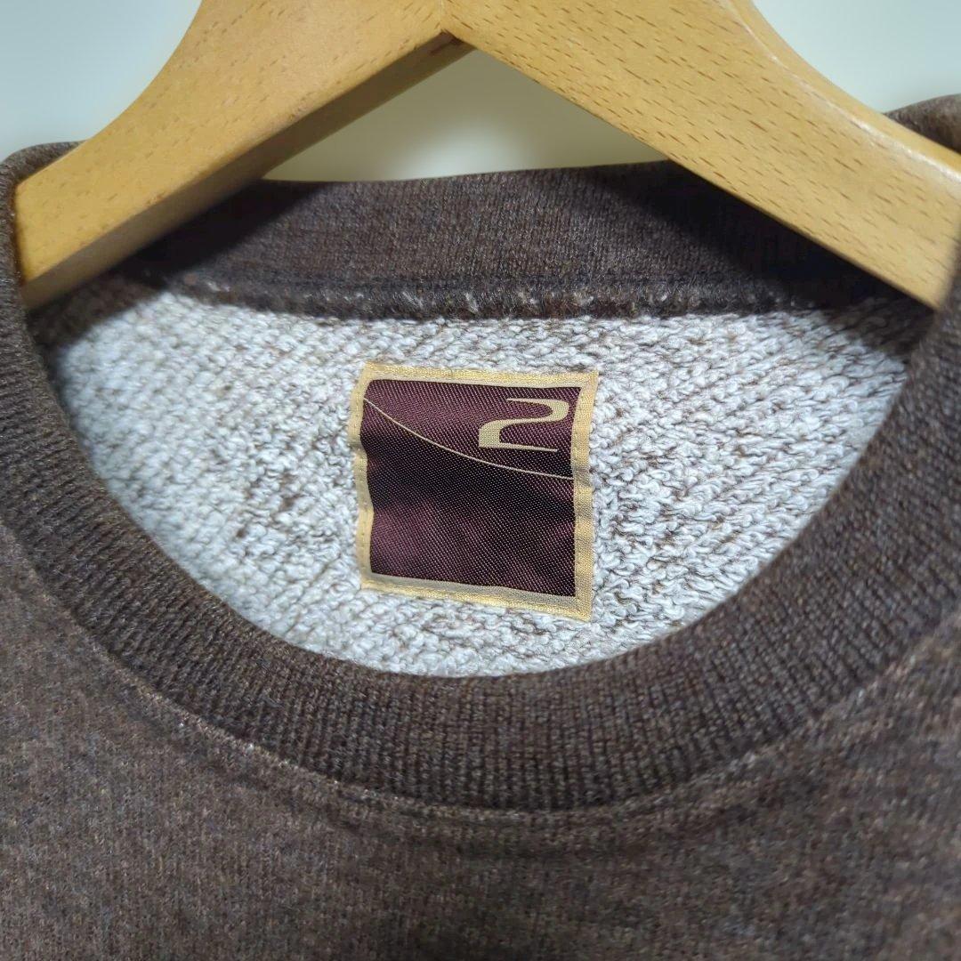 ★日本製 beauty:beast archive ウールコットン スウェット