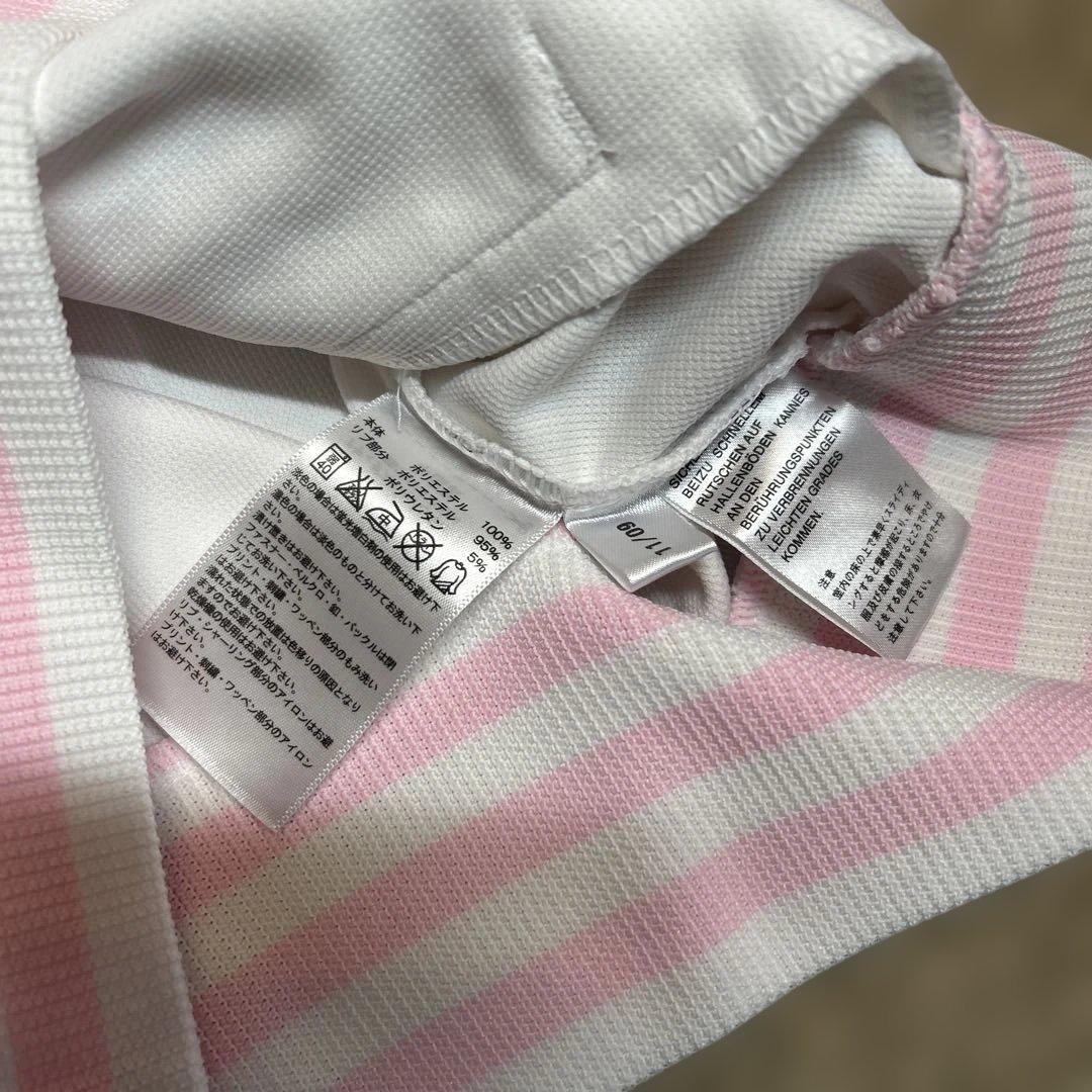 adidas ジャージ上下セット ホワイト ストライプ