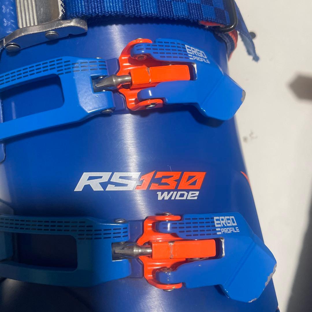 LANGE RS130 ワイド　スキーブーツ 26-26.5センチ