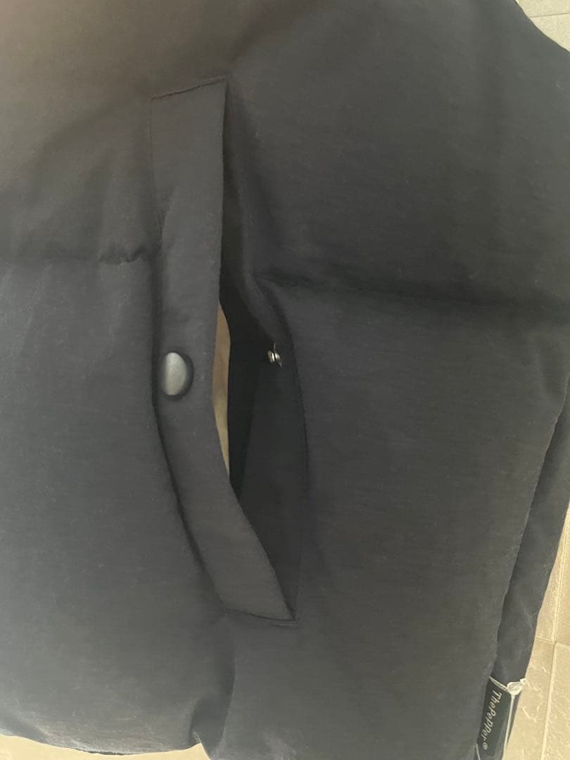 CANAL JEAN リバーシブルコンパクトダウンベスト