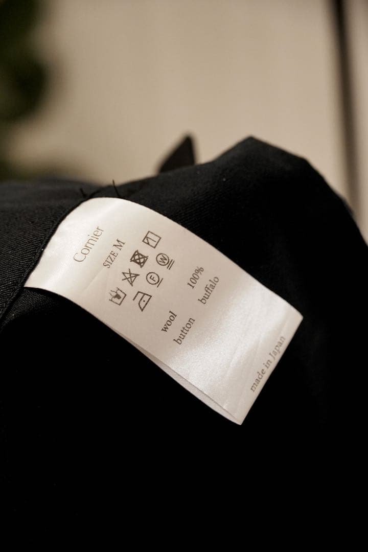 Cornier WOOL SLACKS ウールスラックス