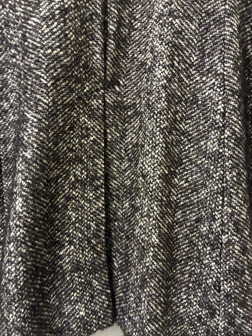 マックスマーラ　コート　ツィード　ファー（ミンク）　サイズ 38 MaxMara