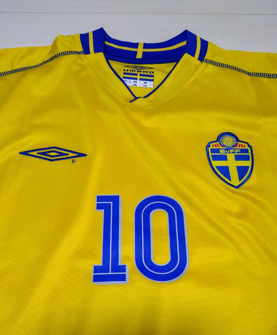 スウェーデン代表ユニフォーム イブラヒモビッチ Umbro正規品 新品 2004