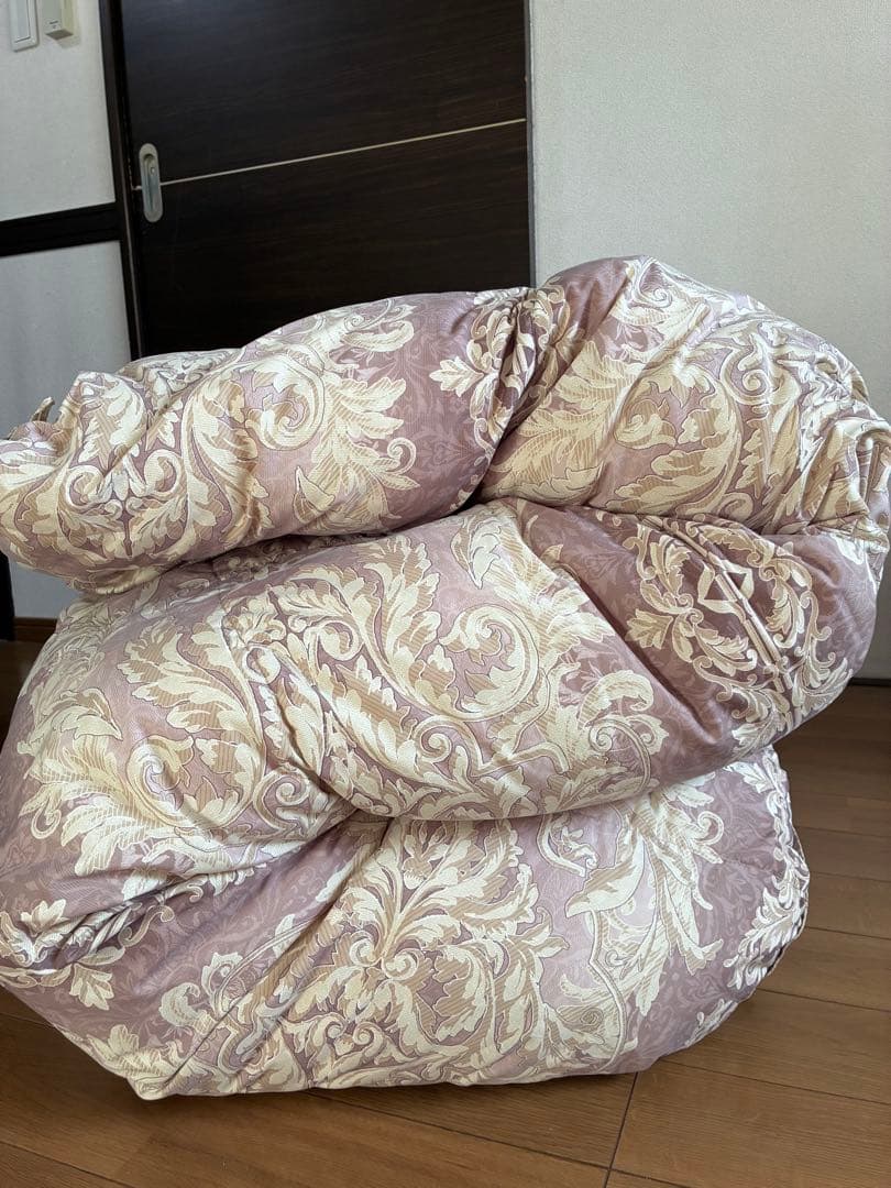 ちえ様値下げ依頼　羽毛布団　掛け布団　ダブル　ポーランド産　ホワイトマザーグース