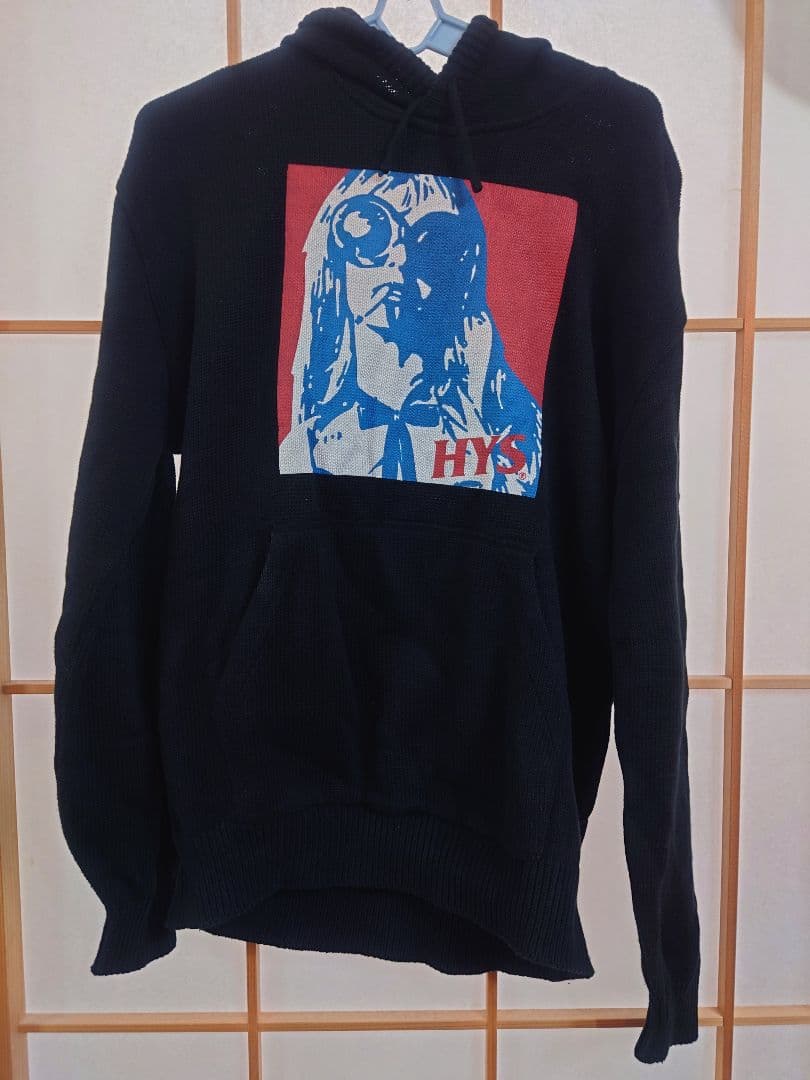 HYSTERIC GLAMOUR 黒 パーカー M 02183NS07