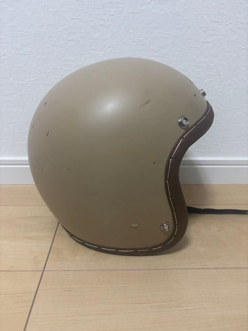 SHM ジェットヘルメット ベージュ