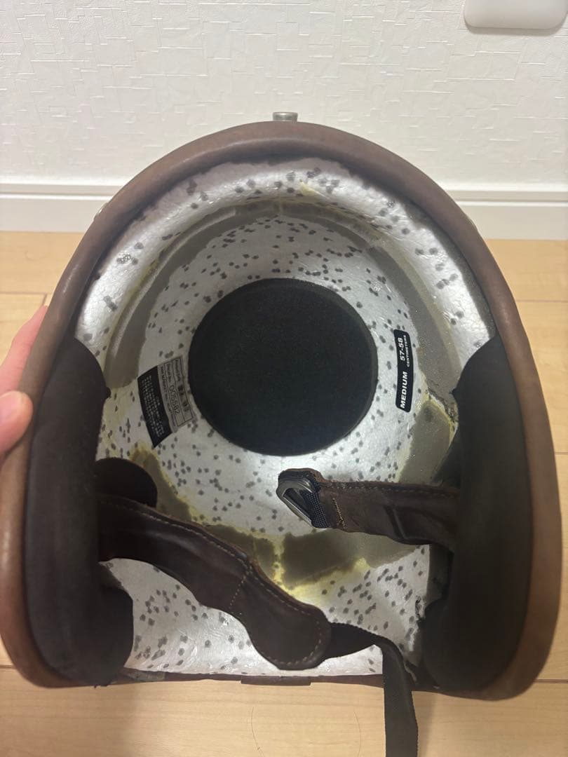 SHM ジェットヘルメット ベージュ