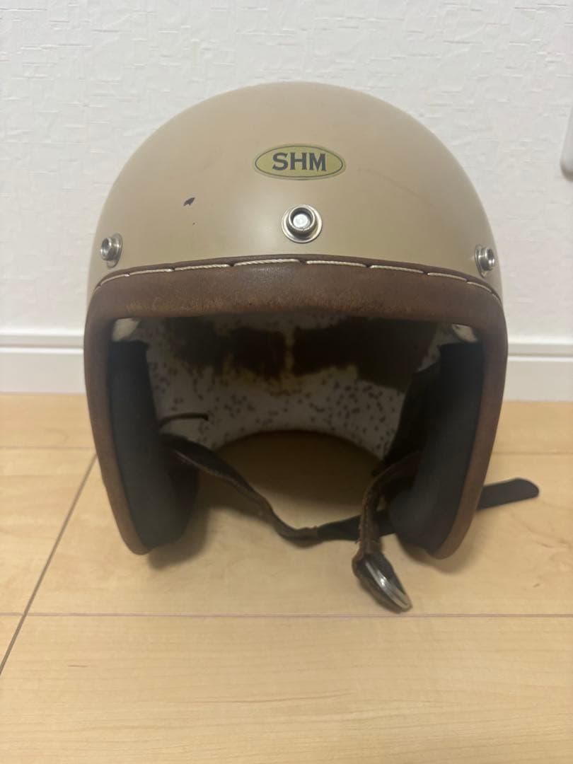 SHM ジェットヘルメット ベージュ