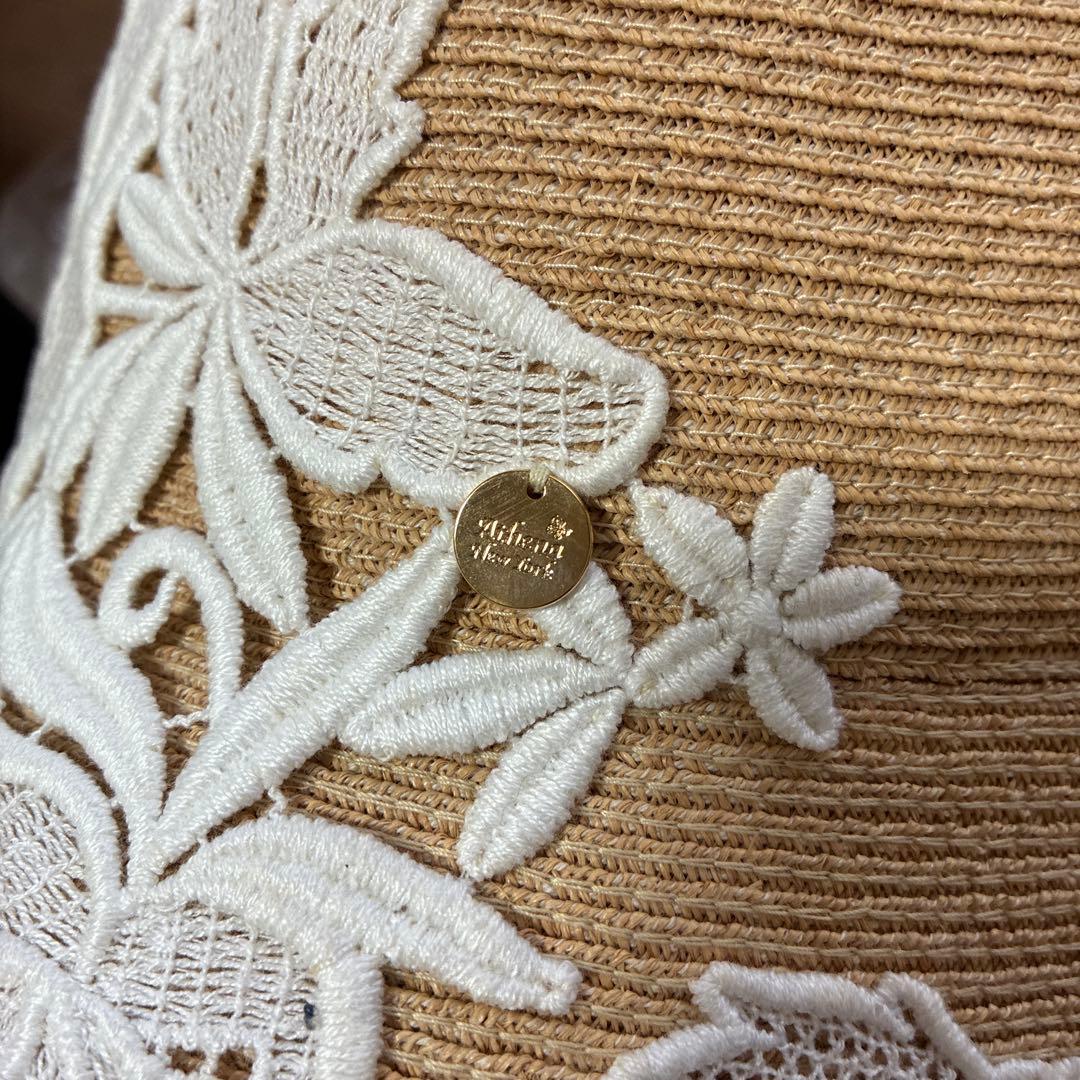 レア‼️アシーナニューヨーク　麦わら帽子　ラフィア