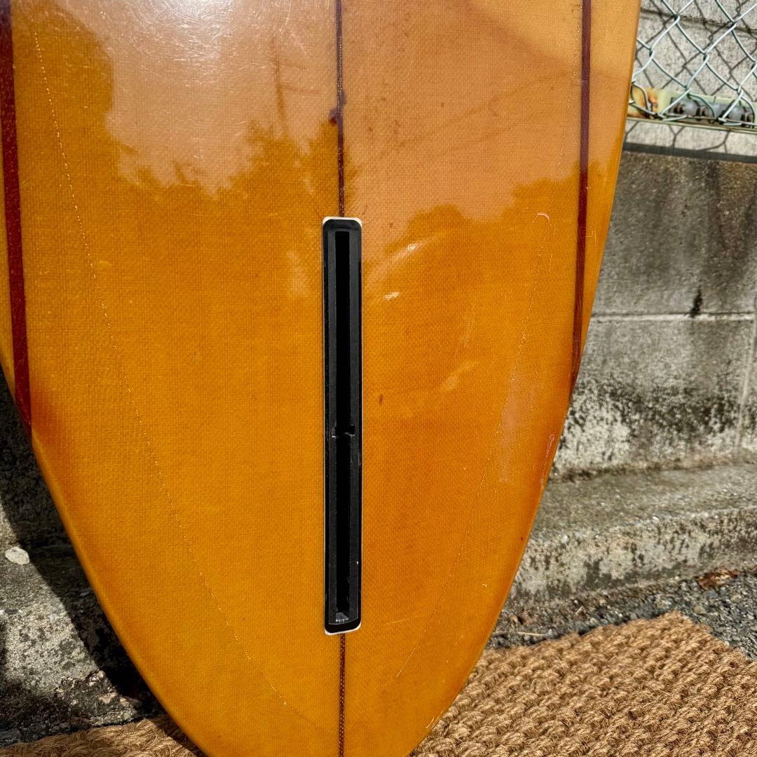 気サーフボード 9’5 フライングカーペット 櫛本シェイプ ロングボード 美品