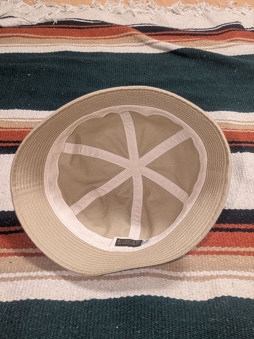 アットラスト ATLAST&CO バケットハット ベージュ 7 1/2