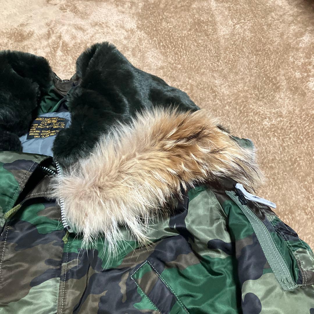 military N-2B flight bomber jacket n2b短丈