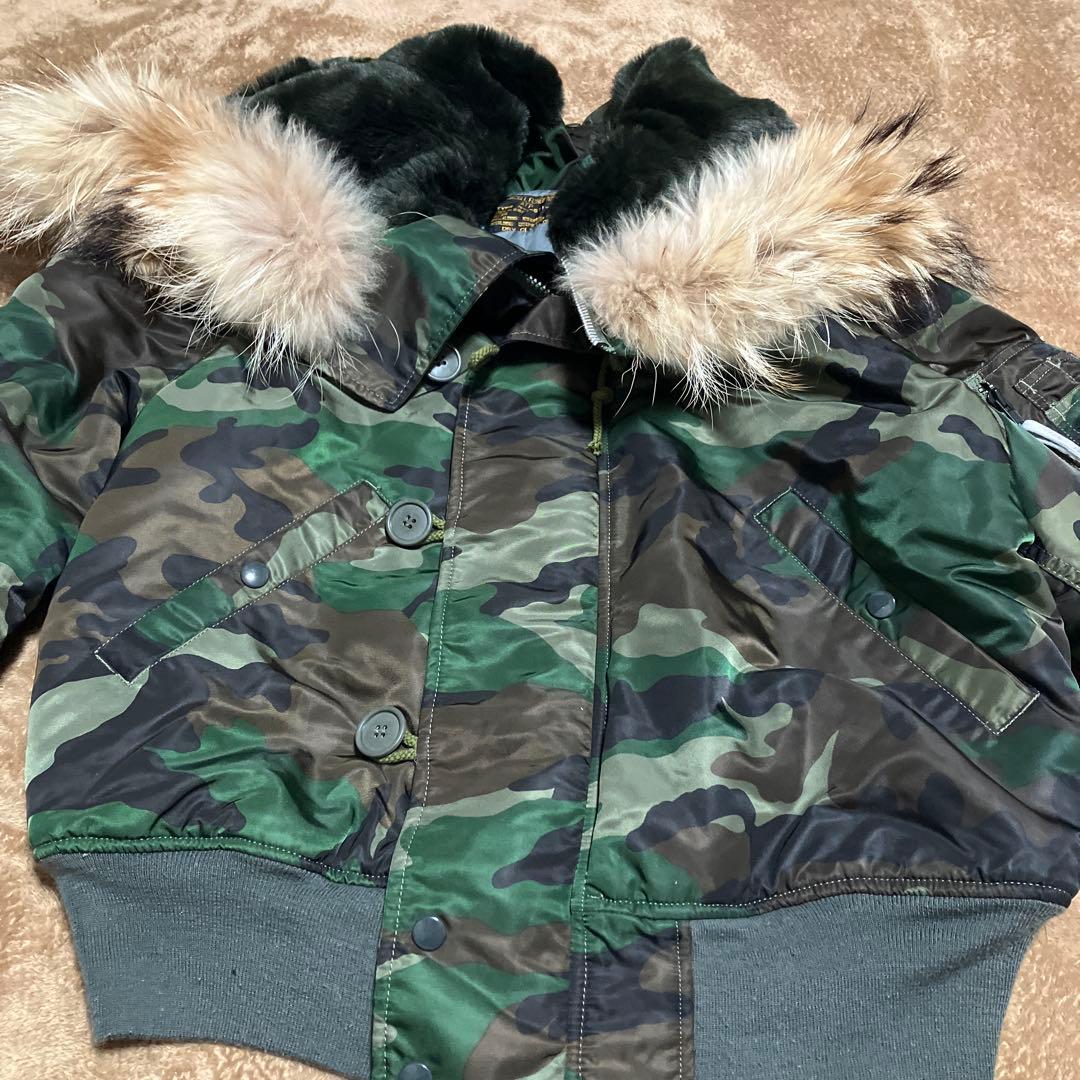 military N-2B flight bomber jacket n2b短丈