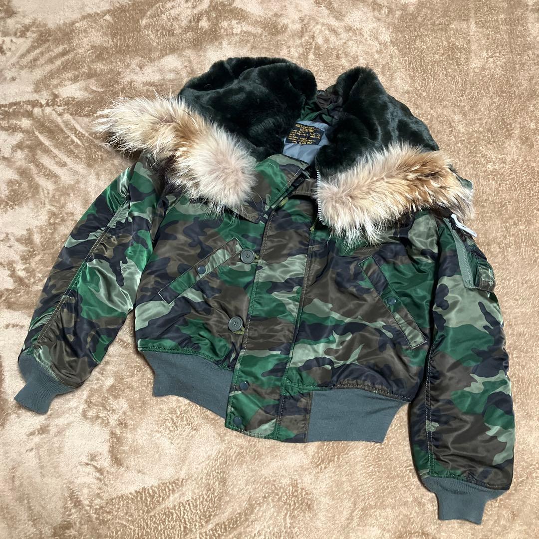 military N-2B flight bomber jacket n2b短丈