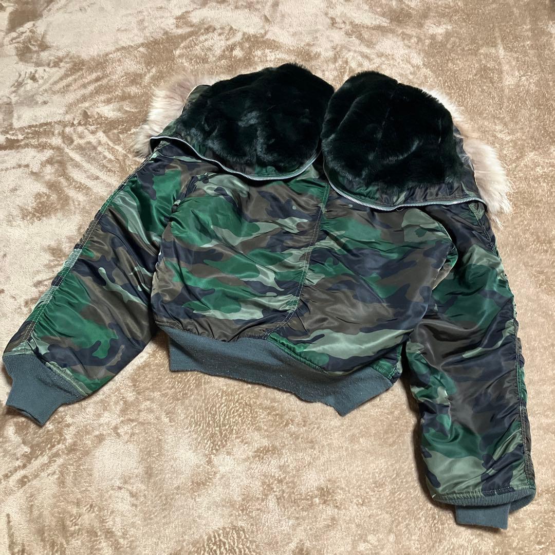 military N-2B flight bomber jacket n2b短丈