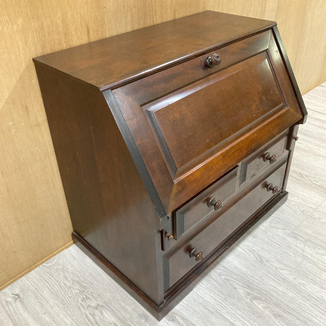 北海道民芸家具 ライティングビューロー ライティングデスク 座机