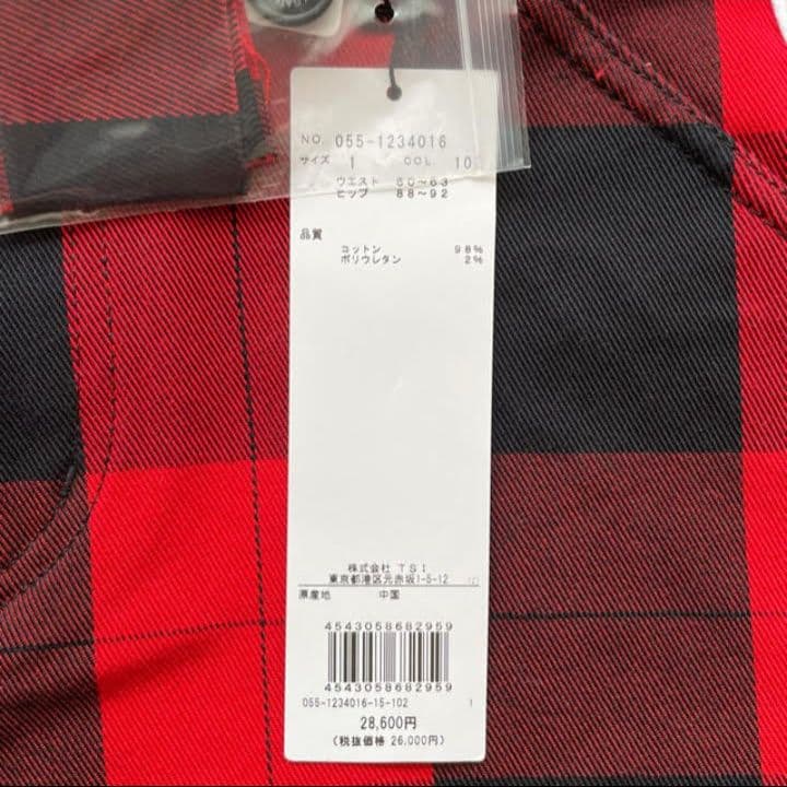 ◆PEARLY GATES　パーリーゲイツ ブロックチェック　スカート◆