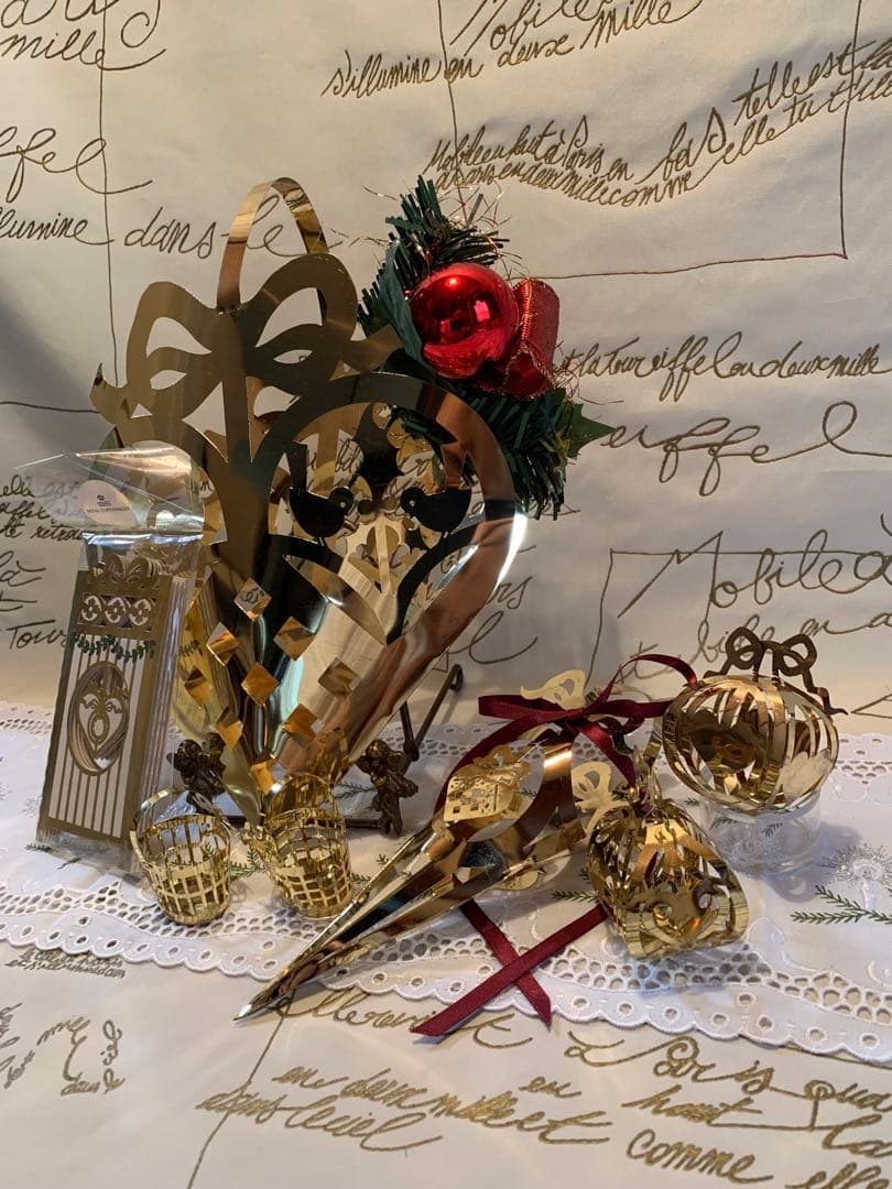 ロイヤルコペンハーゲン　レアビンテージの本店購入品クリスマスオーナメントセット！