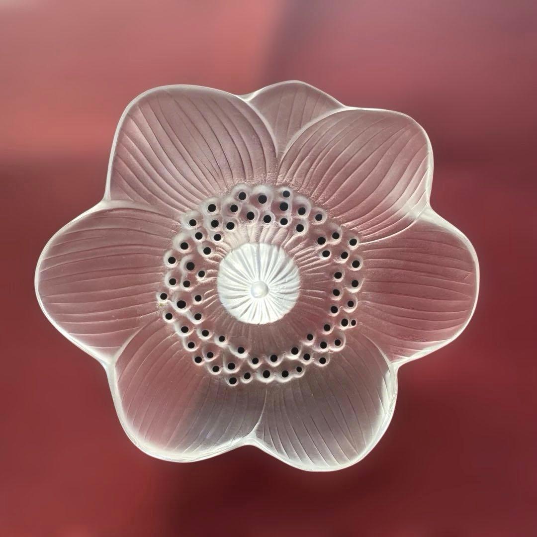 美品❗️ラリック　アネモネ香水ボトルとペーパーウェイト　ヴィンテージ　レア品