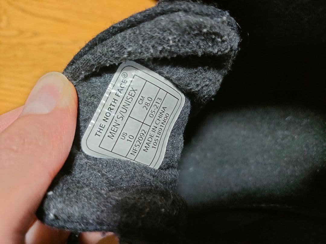 ノースフェイス チャッカ ゴアテックス 28センチ　NF52092