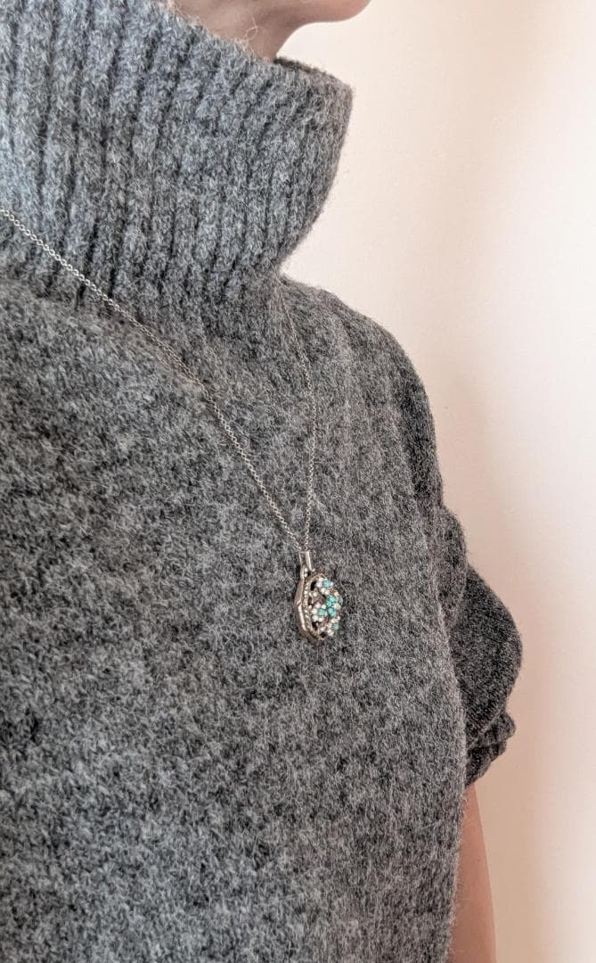 ROKUZAN 碌山 ロケットペンダント SILVER 925 ターコイズ