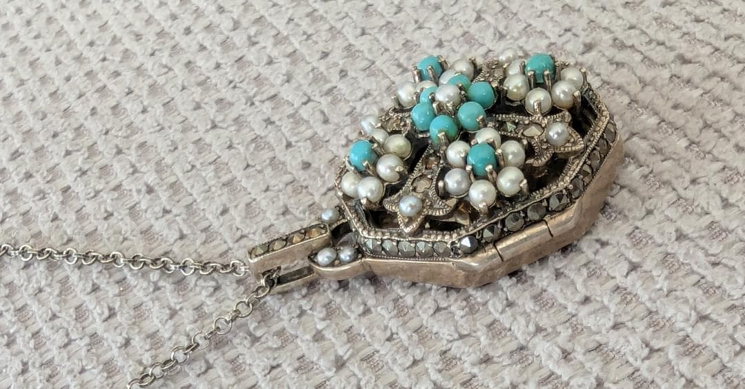 ROKUZAN 碌山 ロケットペンダント SILVER 925 ターコイズ