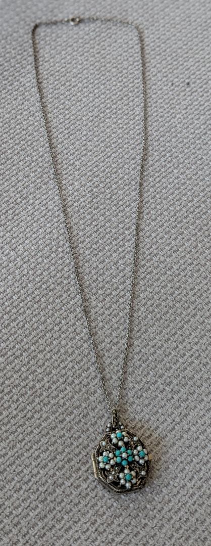 ROKUZAN 碌山 ロケットペンダント SILVER 925 ターコイズ