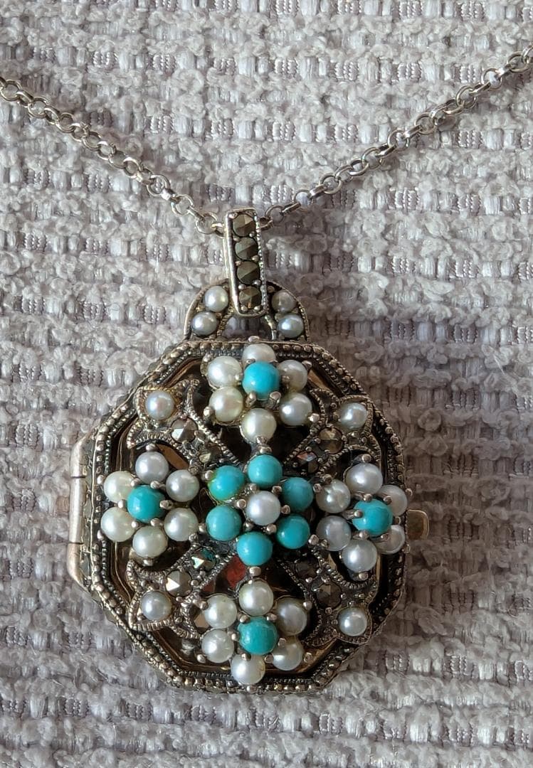 ROKUZAN 碌山 ロケットペンダント SILVER 925 ターコイズ